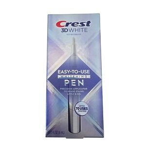 Crest 3D White Teeth Whitening Pen 0.13 fl oz 4ml Precision Applicator 70 Uses